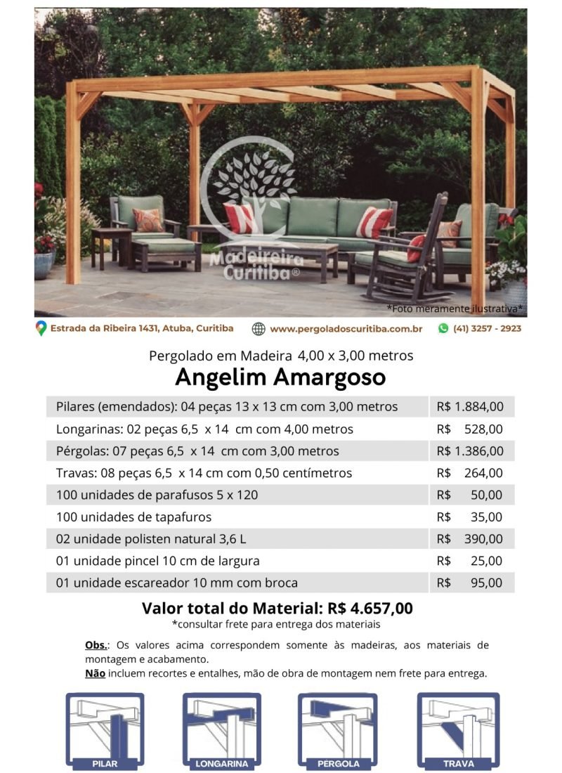 Modelo 05 Pegolado Angelim Amargoso 4,00 x 3,00 metros sem pingadeira....pdf